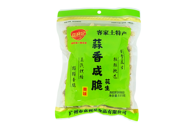 JIALISHI GARLIC SALTED PEANUT 335G